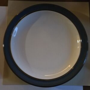 4 Dansk SIROCCO INDIGO Marine Blue 11" Dinner Plates Like NEW